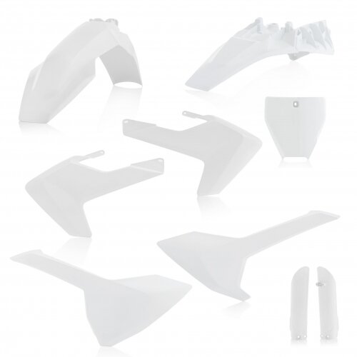 ACERBIS fits for Husqvarna MX Plastic Full Kit TC 85 2018-2024 - Colour: WHITE