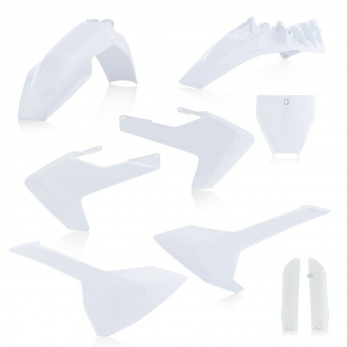 ACERBIS fits for Husqvarna MX Plastic Full Kit TC 85 2018-2024 - Colour: WHITE 2