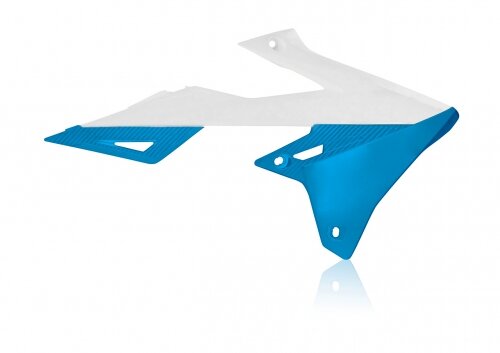 ACERBIS fits for Suzuki MX Radiator Scoops RM-Z 450 2018-20226 - Colour: WHITE/BLUE