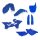 ACERBIS fits for Yamaha Plastic Full Kit WR/YZ 125/250 2015-2021 - Colour: BLUE