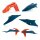 ACERBIS fits for KTM Plastic Kit XC-F 250/350/450 2019-2022 - Colour: BLUE/ORANGE