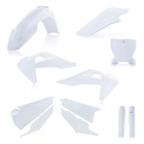 ACERBIS fits for Husqvarna MX Plastic Full Kit FC 250/350/450 2019-2022 - Colour: WHITE 2