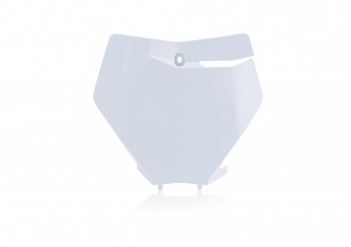 ACERBIS fits for KTM MX Front Number Plate XC-F 250/350/450, XC 250/300 TPI 2019-2022 - Colour: WHITE 2
