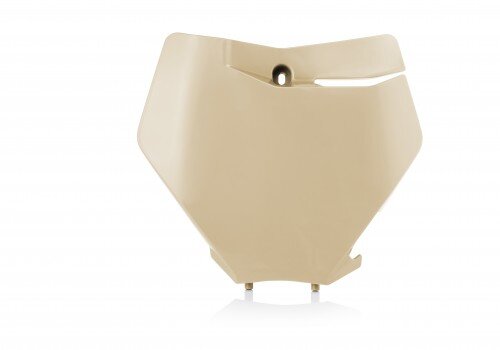 ACERBIS passend für KTM MX-Startnummertafel vorn XC-F 250/350/450, XC 250/300 TPI 2019-2022 - Farben: SABBIA (Sand)