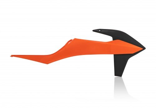 ACERBIS fits for KTM MX Radiator Scoops EXC 150/250/300 TPI 2020-2023 - Colour: ORANGE/BLACK