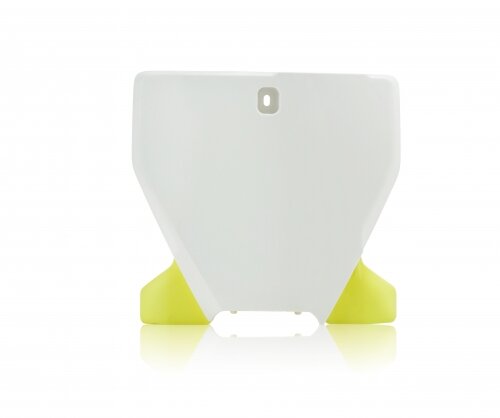 ACERBIS fits for Husqvarna MX/Enduro Front Number Plate TC 125/250 2019-2022 - Colour: WHITE/YELLOW