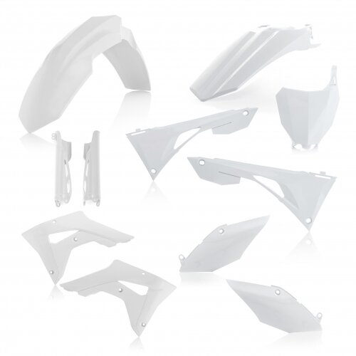 ACERBIS passend für Honda Plastik Full Kit CRF 250/300 RX 2019-2021 - Farben: WEISS