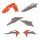 ACERBIS fits for KTM Plastic Kit EXC-F 250/350/450/500 2020-2023 - Colour: GREY/ORANGE