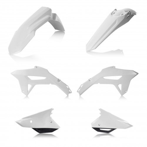 ACERBIS fits for Honda Plastic Kit CRF 450R 2021-2024 - Colour: WHITE/BLACK