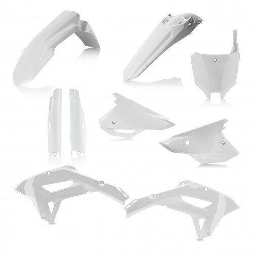 ACERBIS fits for Honda Plastic Full Kit CRF 450 RX 2021-2024 - Colour: WHITE