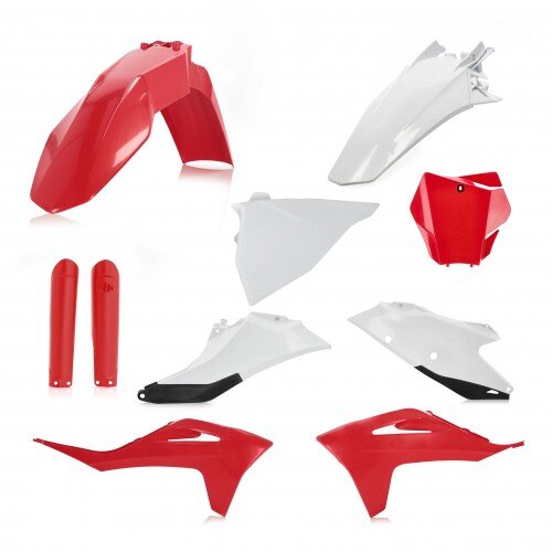 ACERBIS passend für GAS GAS Plastik Full Kit MC 350F 2022-2023 - Farben: ROT/WEISS