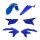 ACERBIS fits for Yamaha Plastic Kit WR 450F 2024-2025 - Colour: BLUE