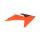 ACERBIS fits for KTM MX Radiator Scoops EXC/EXC-F 2024-2025 - Colour: ORANGE/BLACK