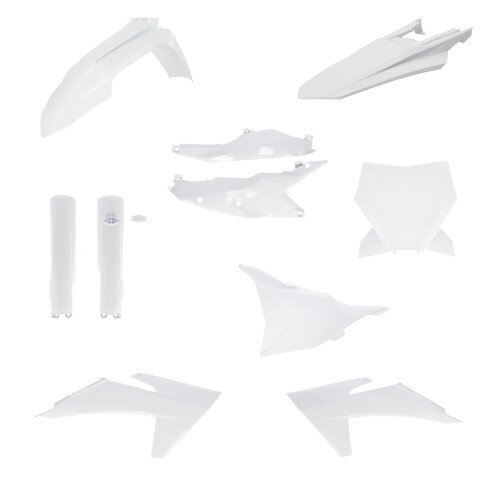 ACERBIS fits for KTM Plastic Full Kit SX/SX-F 2023-2024 - Colour: WHITE