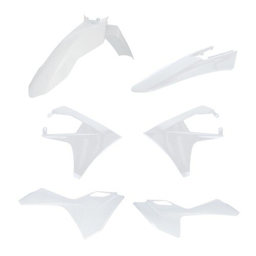 ACERBIS passend für GAS GAS Plastik Kit MC 125/150/250/250F/350F/450F 2024-2025 - Farben: WEISS