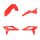 ACERBIS fits for Beta Plastic Kit RR/RC 2020-2022 - Colour: RED