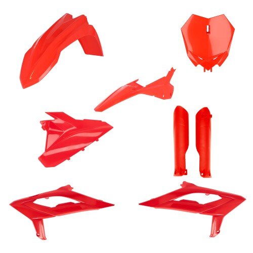 ACERBIS fits for Beta Plastic Full Kit RX 450 2023 - Colour: RED