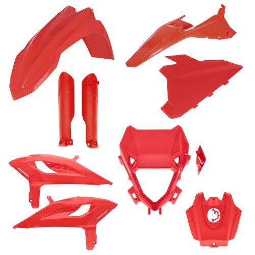 ACERBIS passend für Beta Plastik Full Kit Race/X-Pro 2025 - Farben: ROT
