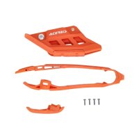 ACERBIS passend für GAS GAS MX-Kettenführung/Schwingenschleifer Kit EC/EC-F/MC/MC-F 2025 - Farben: ORANGE