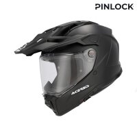 ACERBIS Attack Adventure Helm - Schwarz Matte