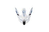 ACERBIS Profile 5 MX- Enduro Helmschild Weiß/Blau