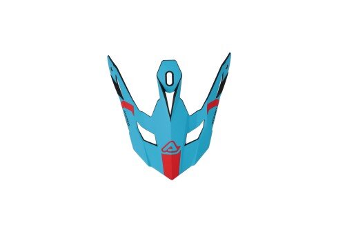 ACERBIS Profile 5 MX- Enduro Helmschild Rot/Blau