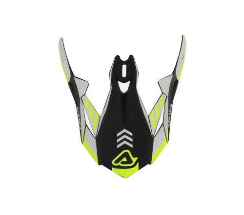 ACERBIS MX- Enduro Helmschild X-Track Fluo Gelb/Schwarz