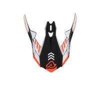 ACERBIS MX- Enduro Helmschild X-Track Fluo Orange/Schwarz