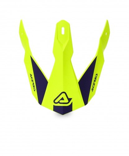 ACERBIS MX- Enduro Helmschild Linear Gelb/Blau