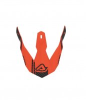 ACERBIS MX- Enduro Helmschild Linear Schwarz/Orange