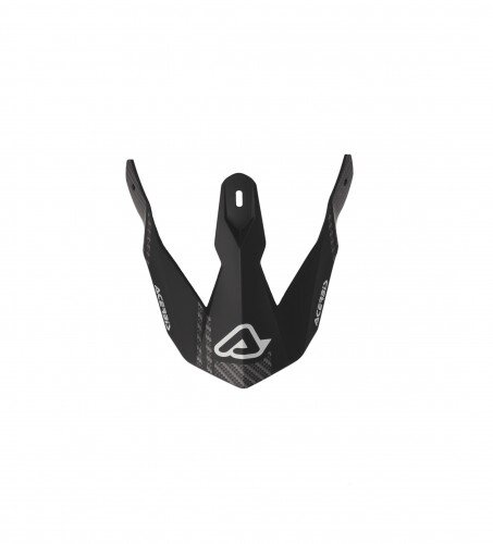 ACERBIS MX- Enduro Helmschild Linear Schwarz/Schwarz