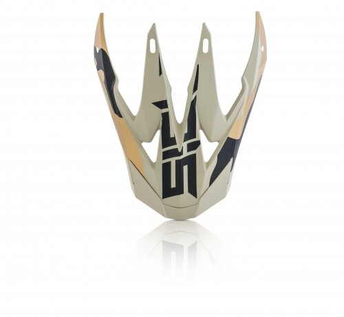 ACERBIS MX- Enduro Helmschild X-Racer VTR Gold/Camouflage