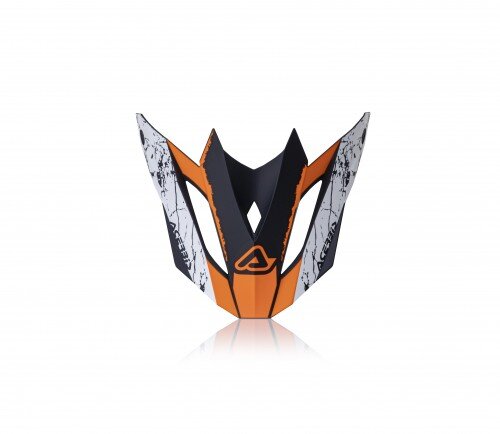 ACERBIS MX- Enduro Helmet Visor Profile 4 Orange/White