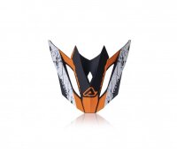 ACERBIS MX- Enduro Helmet Visor Profile 4 Orange/White