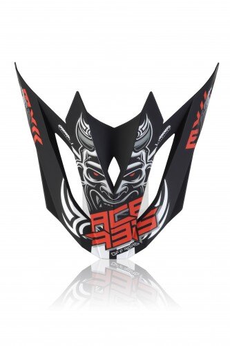 ACERBIS MX- Enduro Helmschild Profile 4 Schwarz/Grau