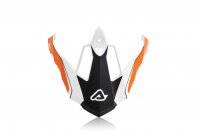 ACERBIS Reactive MX- Enduro Helmschild Weiß/Orange