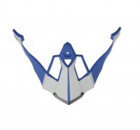 ACERBIS Reactive MX- Enduro Helmschild Grau/Blau