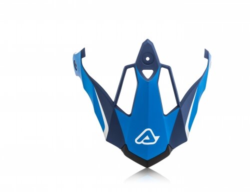 ACERBIS Reactive MX- Enduro Helmschild Hellbau/Blau