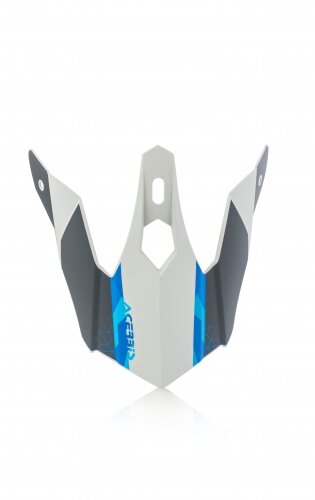 ACERBIS Steel/Eclipse MX- Enduro Kinder Helmschild Blau/Grau