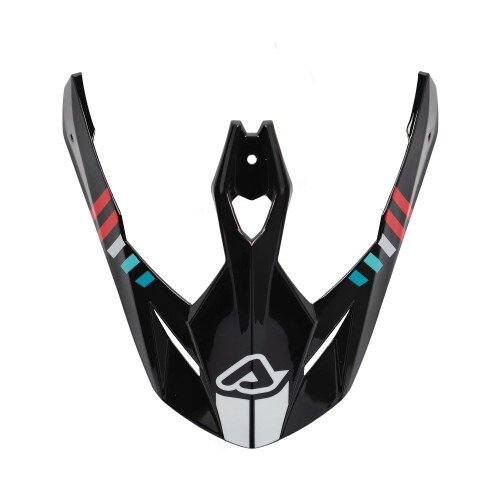 ACERBIS Rider Junior Helmet Visor - Colour: BLACK/RED