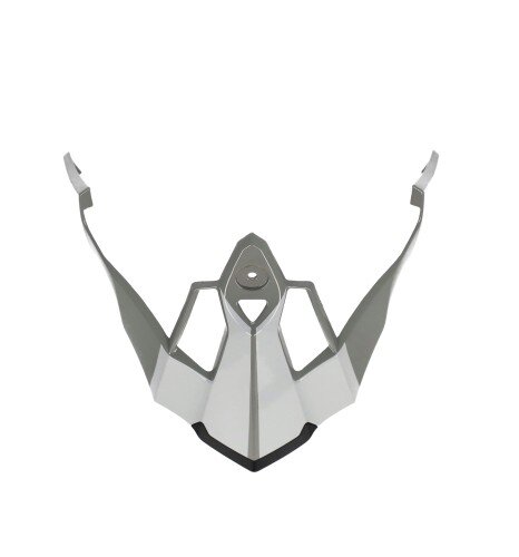 ACERBIS Reactive MX- Enduro Helmschild Weiß/Grau - Größe: EINHEITSGRÖSSE