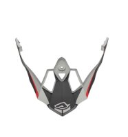 ACERBIS Reactive MX- Enduro Helmschild Schwarz/Rot -...