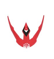 ACERBIS Flip FS-606 22-06 MX- Enduro Helmschild Grau/Rot...