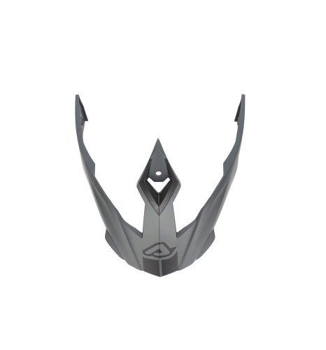 ACERBIS Flip FS-606 22-06 MX- Enduro Helmschild Schwarz/Grau - Größe: EINHEITSGRÖSSE