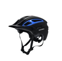 ACERBIS MTB Helm Doublep - Schwarz/Blau