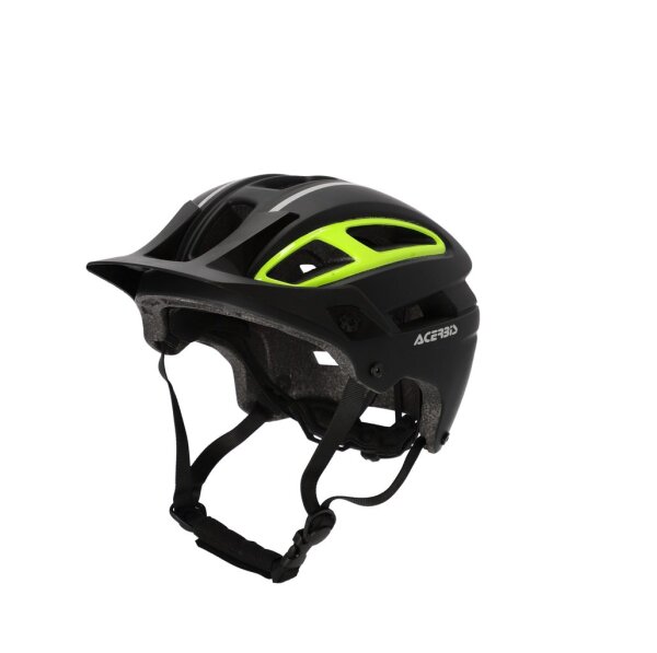 ACERBIS MTB Helm Doublep - Schwarz/Fluo Gelb